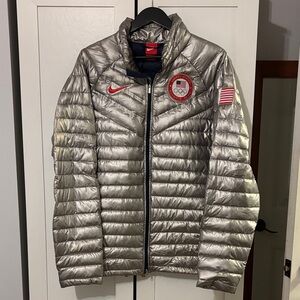 Nike Red and Blue Apparel Tag